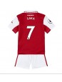 Arsenal Bukayo Saka #7 Heimtrikotsatz für Kinder 2022-23 Kurzarm (+ Kurze Hosen)